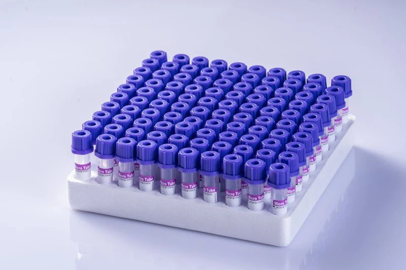 1 ml 0,5 ml Mikroröhrchen EDTA K3 Mikro-Blutsammelröhrchen